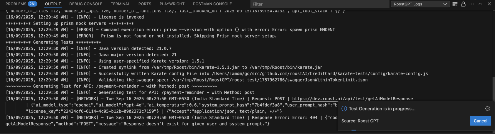 Server configuration