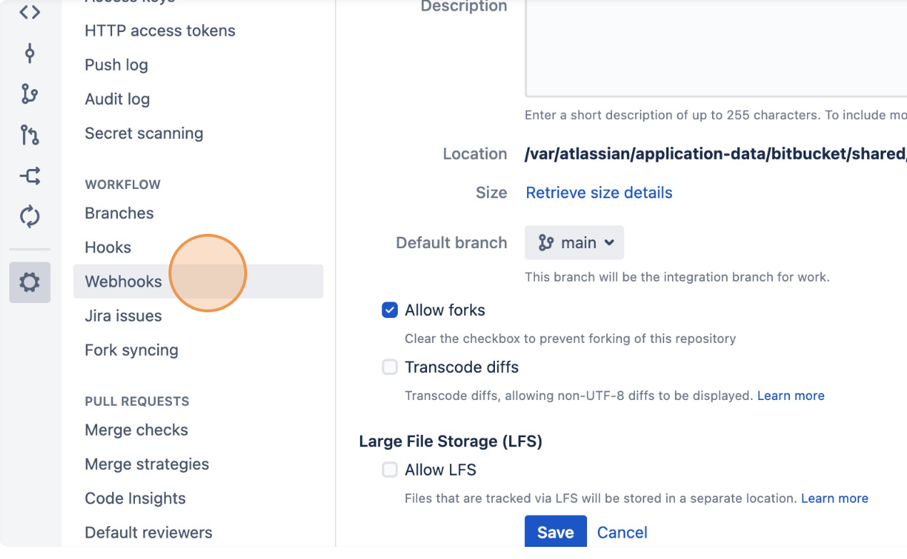 Bitbucket Server webhooks